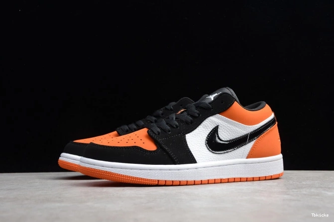 Cheap TBK Air 553558-128 Jordan 1 Low Backboard Shattered 0706